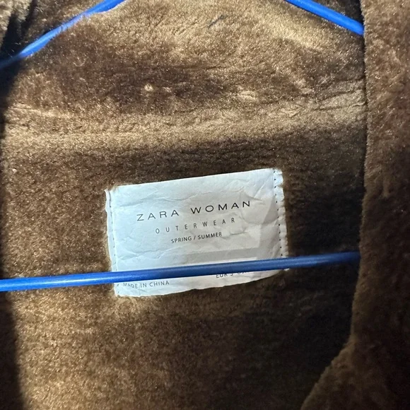 Zara Shearling Jacket - Picture 2 of 2
